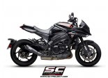 Układ wydechowy SC-PROJECT METAL BLACK STAL SLIP-ON SUZUKI KATANA 2019 - 2020