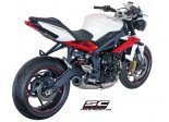 Układ wydechowy SC-PROJECT CONICAL STAL SLIP-ON TRIUMPH STREET TRIPLE 675 / R / RX 2013 - 2016