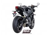 Układ wydechowy SC-PROJECT S1 TYTAN SLIP-ON TRIUMPH STREET TRIPLE 765 / S / R / RS 2017 - 2019