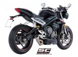 Układ wydechowy SC-PROJECT CR-T TYTAN SLIP-ON TRIUMPH STREET TRIPLE 765 S / R / RS 2020 - 2021