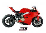 Układ wydechowy SC-PROJECT S1 TYTAN SLIP-ON DUCATI PANIGALE V4 / V4 S 2019 - 2020