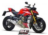 Układ wydechowy SC-PROJECT S1 TYTAN SLIP-ON DUCATI STREETFIGHTER V4 2020