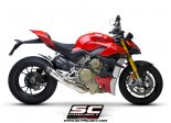 Układ wydechowy SC-PROJECT S1 TYTAN SLIP-ON DUCATI STREETFIGHTER V4 2020