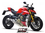 Układ wydechowy SC-PROJECT CR-T M2 KARBON SLIP-ON DUCATI STREETFIGHTER V4 2020