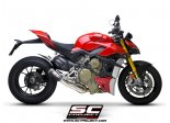 Układ wydechowy SC-PROJECT CR-T M2 KARBON SLIP-ON DUCATI STREETFIGHTER V4 2020