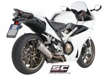 Układ wydechowy SC-PROJECT CONIC TYTAN SLIP-ON HONDA VFR800F 2014 - 2016