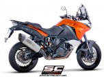 Układ wydechowy SC-PROJECT ADVENTURE TYTAN SLIP-ON KTM 1190 ADVENTURE