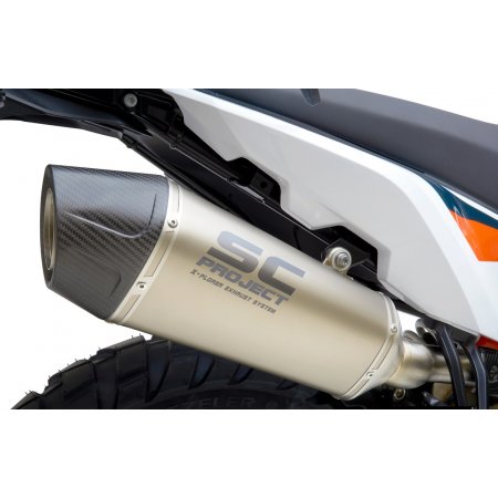 Układ wydechowy SC-PROJECT X-PLORER II TYTAN SLIP-ON KTM 790 ADVENTURE 2019 - 2020