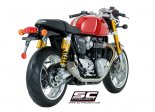 Układ wydechowy SC-PROJECT SHORT 70S CONICAL STAL 2 SLIP-ON TRIUMPH THRUXTON 1200 / R 2016