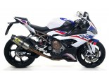 Układ Wydechowy ARROW BMW S 1000 RR 2019/2021 RACE-TECH TYTAN CARBY END CAP