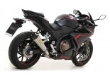 Układ Wydechowy ARROW HONDA CB 500 F/CBR 500 R 2019/2020 X-KONE STAL NICHROM CARBY END CAP