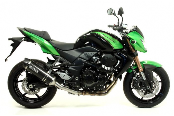 Układ Wydechowy ARROW Kawasaki Z 750 - 07/14 Z 750R - 11/14 Dark Line Alluminium/Carbon+No Cat