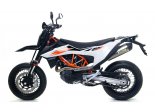 Układ Wydechowy ARROW KTM 690 SMC R 2019/2021 RACE-TECH ALUMINIUM DARK CARBY END CAP