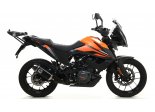 Układ Wydechowy ARROW KTM 390 ADVENTURE 2020/2021 INDY RACE ALUMINIUM DARK CARBY END CAP