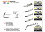 Układ Wydechowy ARROW KTM 790 DUKE 2018/2020 RACE-TECH ALUMINIUM CARBY END CAP