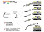Układ Wydechowy ARROW KTM 890 DUKE R 2020/2021 PRO-RACE TYTAN