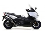 Układ Wydechowy ARROW YAMAHA T-MAX 530 2017/2020 RACE-TECH ALUMINIUM DARK CARBY END CAP