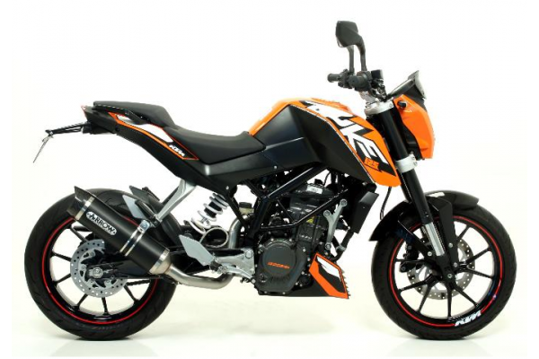 Układ Wydechowy ARROW KTM Duke 125/200 11/15 Thunder Dark