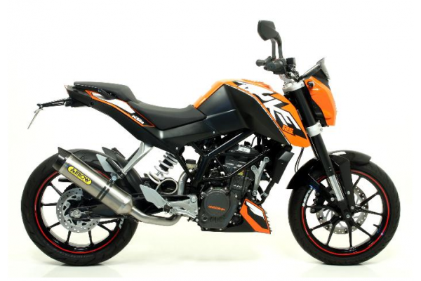 Układ Wydechowy ARROW KTM Duke 125/200 11/15 Thunder Titanium