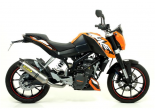 Układ Wydechowy ARROW KTM Duke 125/200 11/15 Thunder Titanium