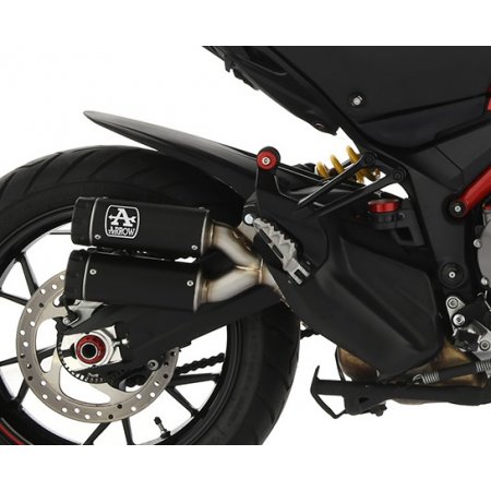 Układ Wydechowy ARROW DUCATI MULTISTRADA 950 2019/2021 REBEL STAL NICHROM DARK