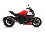 Układ Wydechowy ARROW DUCATI DIAVEL 1260 S 2019/2021 INDY-RACE ALUMINIUM DARK CARBY END CAP