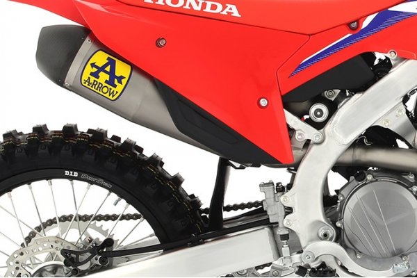 Układ Wydechowy ARROW HONDA CRF 450 R 2021 RACE-TECH TYTAN CARBY END CAP