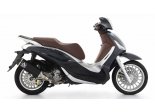 Układ Wydechowy ARROW PIAGGIO BEVERLY 300 HPE 2021 URBAN ALUMINIUM DARK