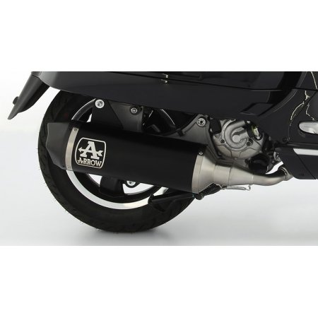 Układ Wydechowy ARROW PIAGGIO VESPA GTS 300 HPE 2021 URBAN ALUMINIUM DARK CARBY END CAP