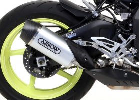 Układ Wydechowy ARROW YAMAHA MT-10 2016/2021 INDY RACE ALUMINIUM DARK CARBY END CAP