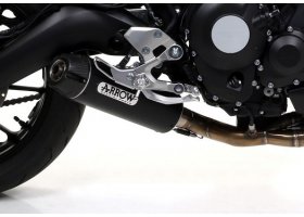 Układ Wydechowy ARROW YAMAHA XSR 900 2016/2020 JET RACE STAL DARK CARBY END CAP