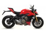 Układ Wydechowy ARROW DUCATI STREETFIGHTER V4 2020/2021 WORKS TYTAN CARBY END CAP