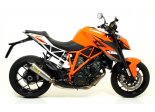 Układ Wydechowy ARROW KTM 1290 SUPERDUKE 2014/2019 X-KONE STAL NICHROM CARBY END CAP