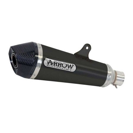 Układ Wydechowy ARROW YAMAHA TRACER 700 2016/2021 X-KONE STAL NICHROM DARK CARBY END CAP