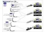 Układ Wydechowy ARROW YAMAHA TRACER 700 2016/2021 JET RACE TYTAN CARBY END CAP