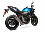 SV650 04/15 Factory Oval Slip-on Stal ESI84SEO