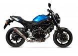 SV650 2016+ / SV650 X 2018+ Serket Parallel Slip-on Stal RSI120SEO