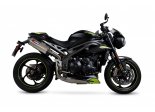 Speed Triple R / S/ RS 18/19 Serket Taper Slip-on (Para) Czarna Ceramika RTR88BCER