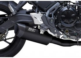 Układ wydechowy SC-PROJECT SC1-R GT TYTAN CZARNY FULL SYSTEM KAWASAKI NINJA 650 2020