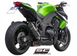 Układ wydechowy SC-PROJECT OVAL KARBON 2 SLIP-ON KAWASAKI Z 1000 / SX 2010 - 2013