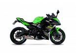 Kompletny Układ Wydechowy Scorpion Kawasaki Ninja 650 2017/+ Serket Taper Stal RKA139SYSSEO