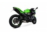 Kompletny Układ Wydechowy Scorpion Kawasaki Ninja 650 2017/+ Serket Taper Stal RKA139SYSSEO