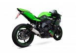 Kompletny Układ Wydechowy Scorpion Kawasaki Ninja ZX-25R 2020/+ Red Power Stal PKA140SYSSEO