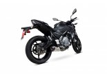 Kompletny Układ Wydechowy Scorpion Kawasaki Z650 2017/+ Serket Taper Stal RKA138SYSSEO