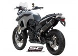 Układ wydechowy SC-PROJECT OVAL KARBON SLIP-ON BMW F 800 GS / ADVENTURE 2008 - 2015