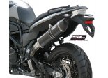 Układ wydechowy SC-PROJECT OVAL KARBON SLIP-ON BMW F 800 GS / ADVENTURE 2008 - 2015