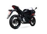 Kompletny Układ Wydechowy Scorpion Slip-on Suzuki GSX-R 125/GSX-R 150 2017/+ Red Power Czarna Ceramika PSI21BCER