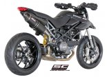 Układ wydechowy SC-PROJECT OVAL KARBON SLIP-ON DUCATI HYPERMOTARD 796