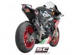 Układ wydechowy SC-PROJECT OVAL KARBON SLIP-ON APRILIA RSV4 / RF / RR 2015 - 2016