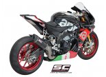 Układ wydechowy SC-PROJECT OVAL KARBON SLIP-ON APRILIA RSV4 / RF / RR 2015 - 2016